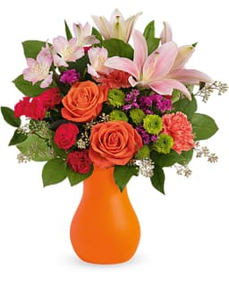Teleflora's Happy Go Citrus Bouquet