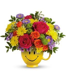 Teleflora's Choose Happy Bouquet