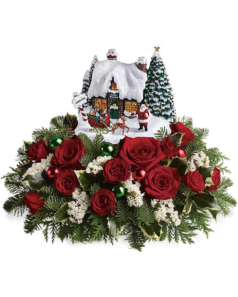 Thomas Kinkade Santa