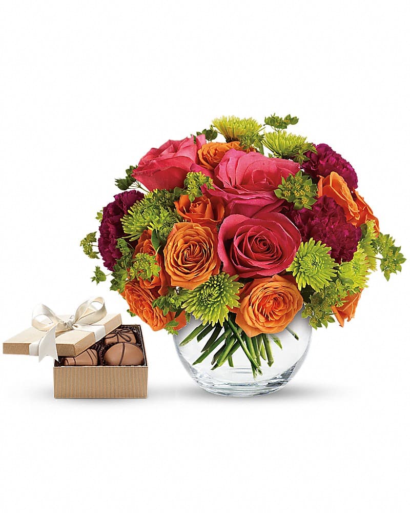 Smile for Me with chocolates Bouquet