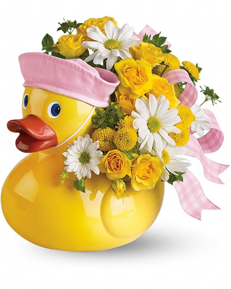 Teleflora's Ducky Delight Girl