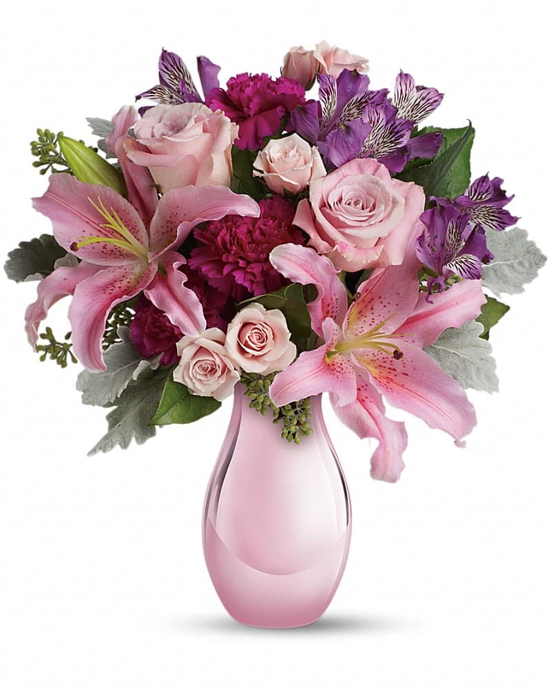 Enchanting Pinks by Teleflora Bouquet