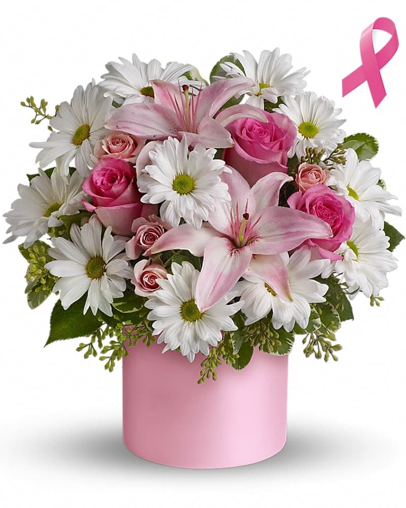 Teleflora's Pink Hope And Courage Bouquet