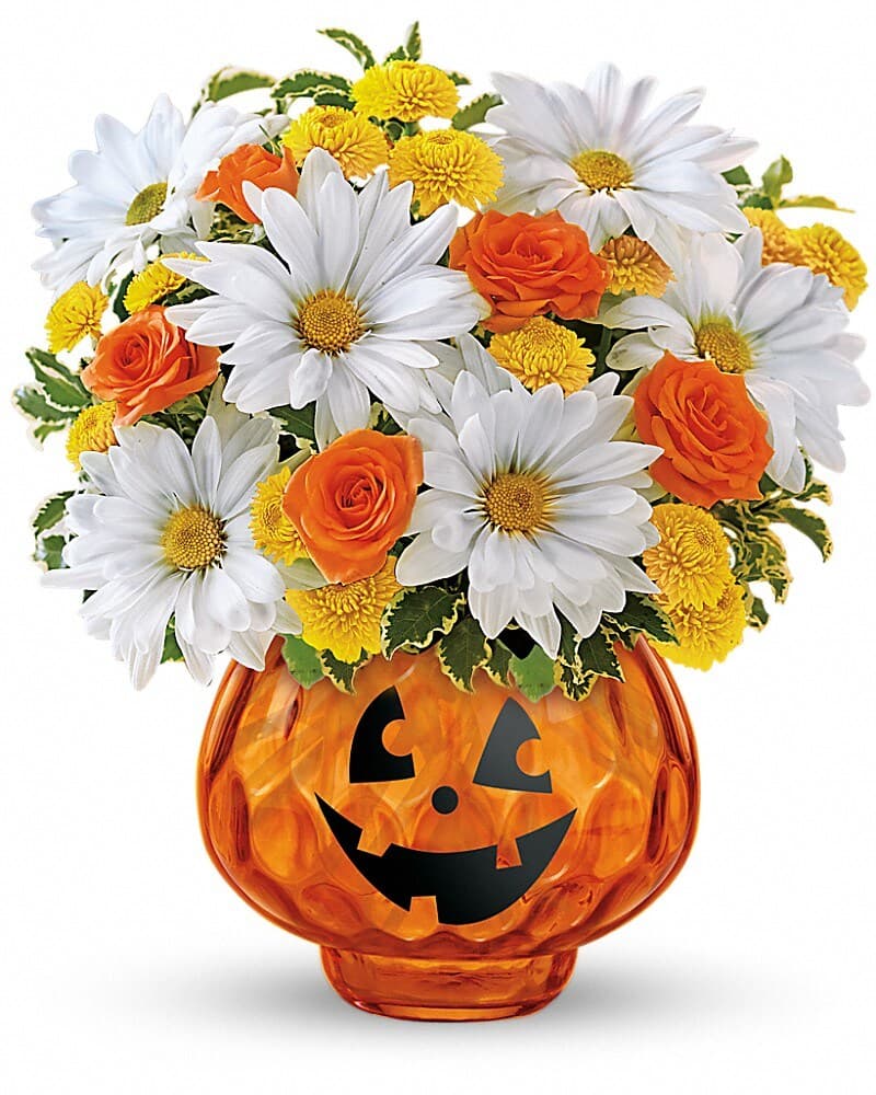 Teleflora's Glass O Lantern Bouquet