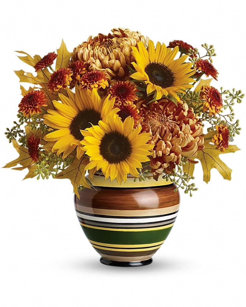 Teleflora's Harvest Stripes Bouquet