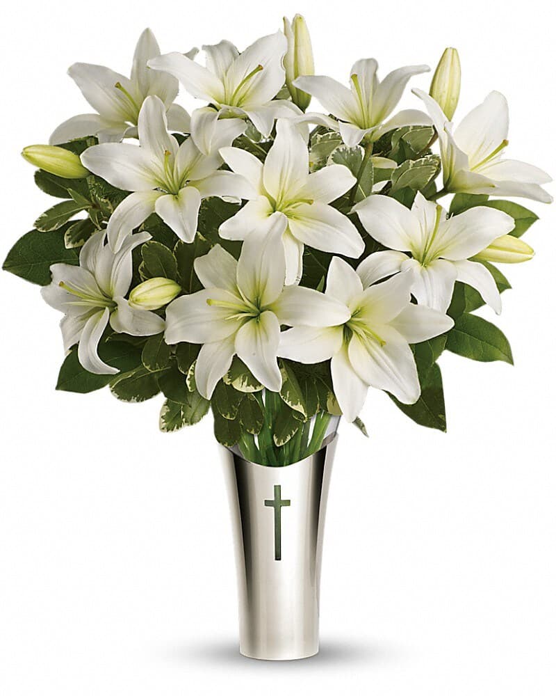 Teleflora's Sacred Cross Bouquet