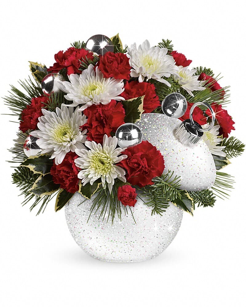 Teleflora's Snowball Surprise Bouquet