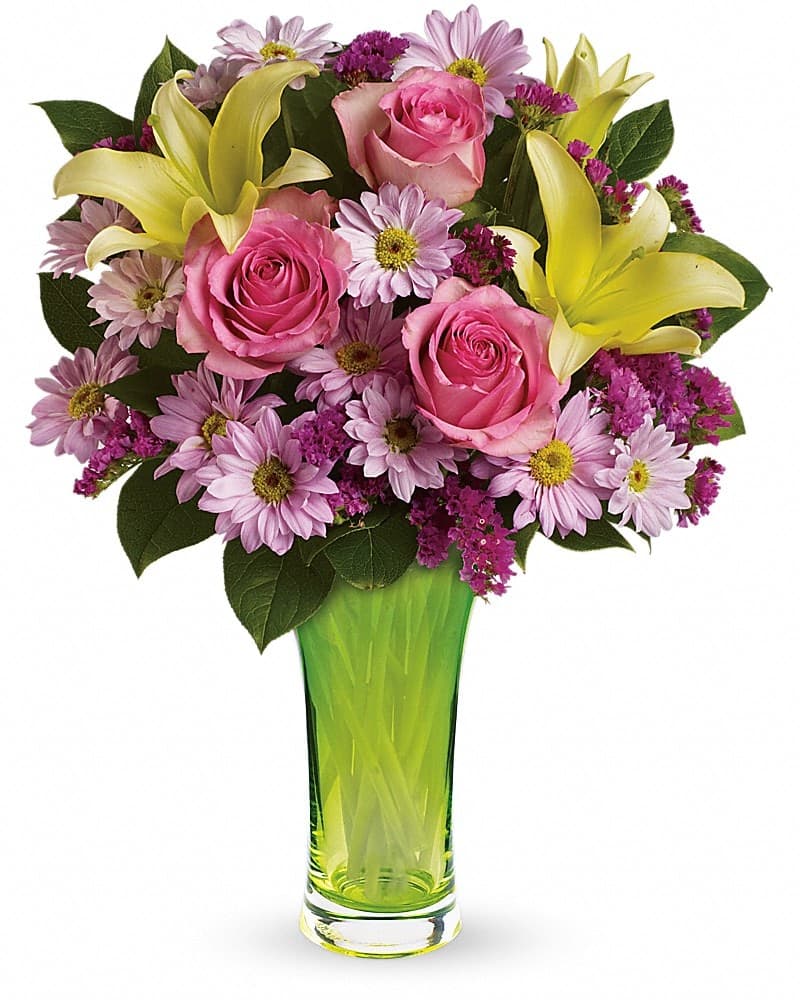 Purple Brillance Flower Arrangement