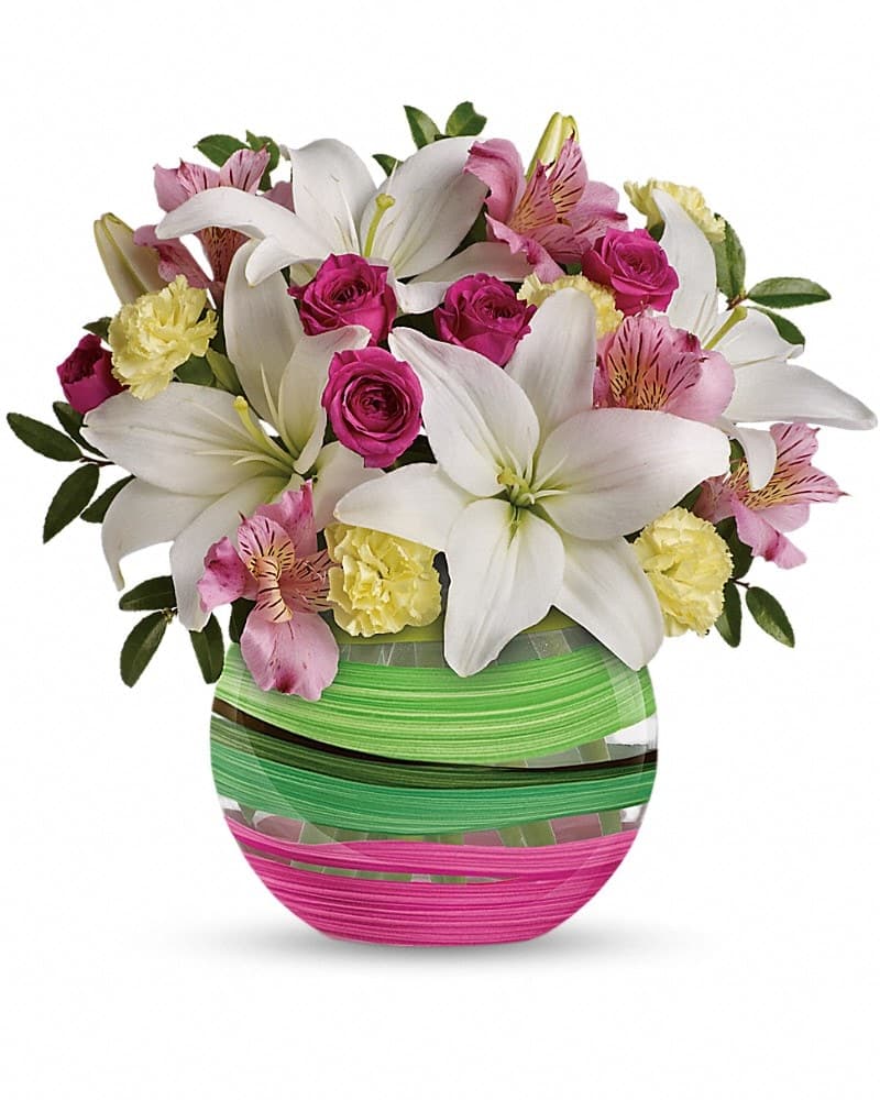 Teleflora's Paint It Pastel Bouquet