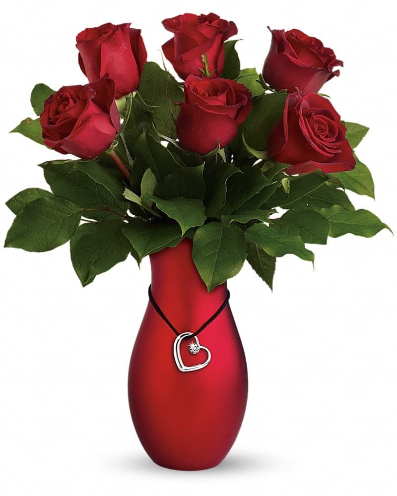 Passions Heart Bouquet By Teleflora