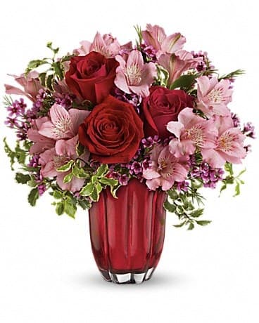Hearts Treasure Bouquet By Teleflora