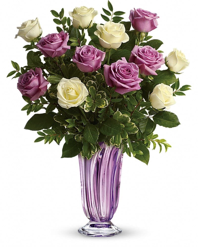 Teleflora's Wrapped In Lavender Bouquet