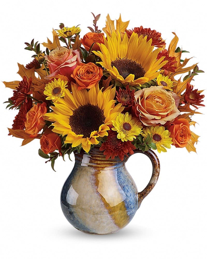 Rustic Radiance Flower Arrangement