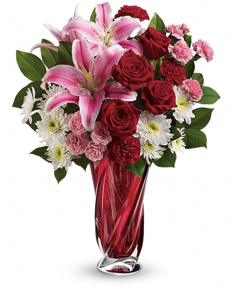 Teleflora's Swirling Beauty Bouquet