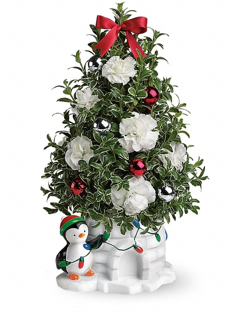 Send a Hug® Precious Penguin by Teleflora Bouquet