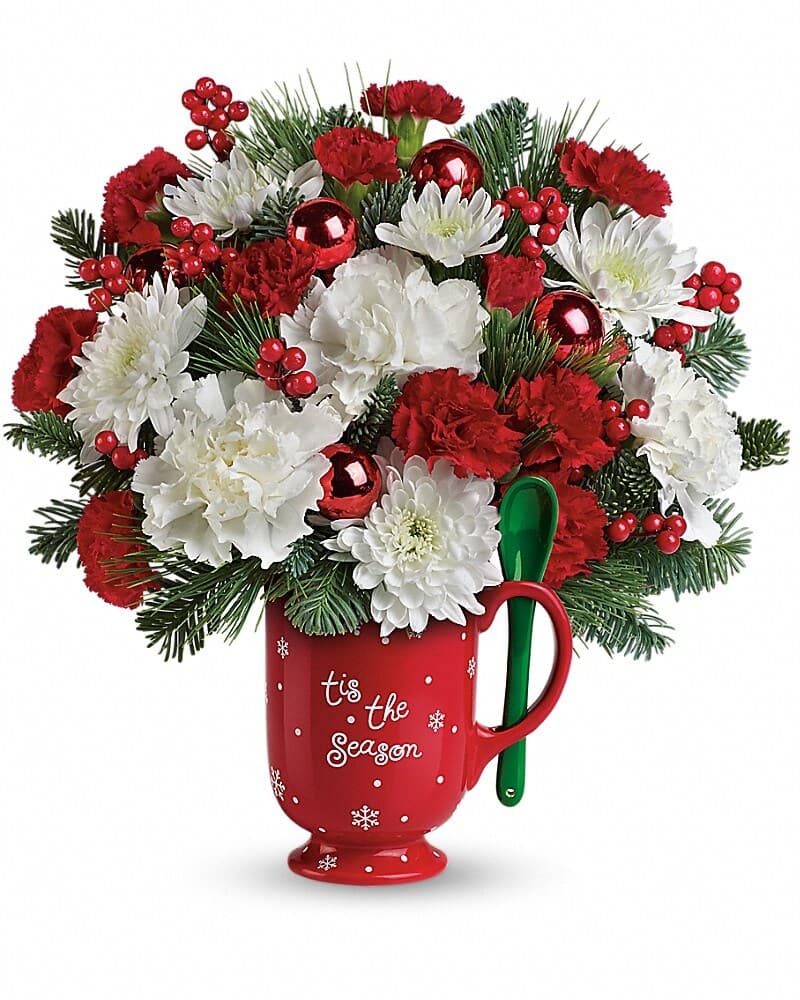 Teleflora's Merry Mug Bouquet