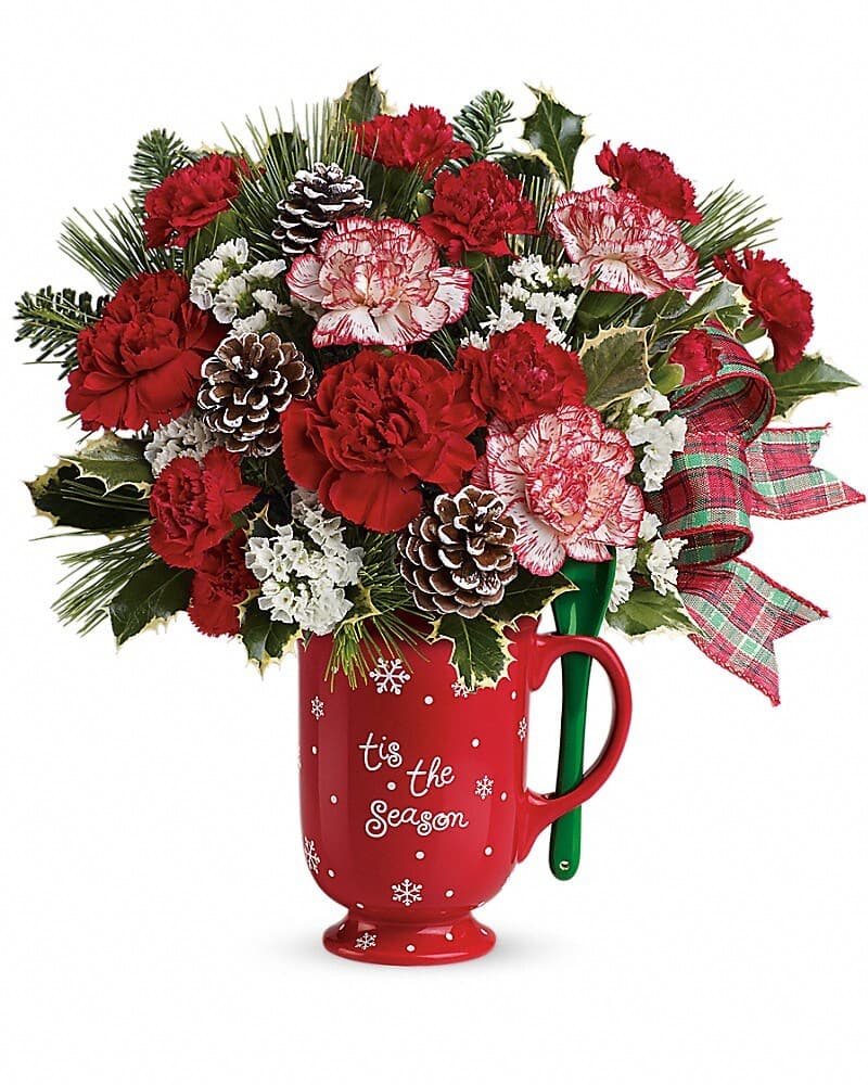 Teleflora's Warm Holiday Wishes Bouquet