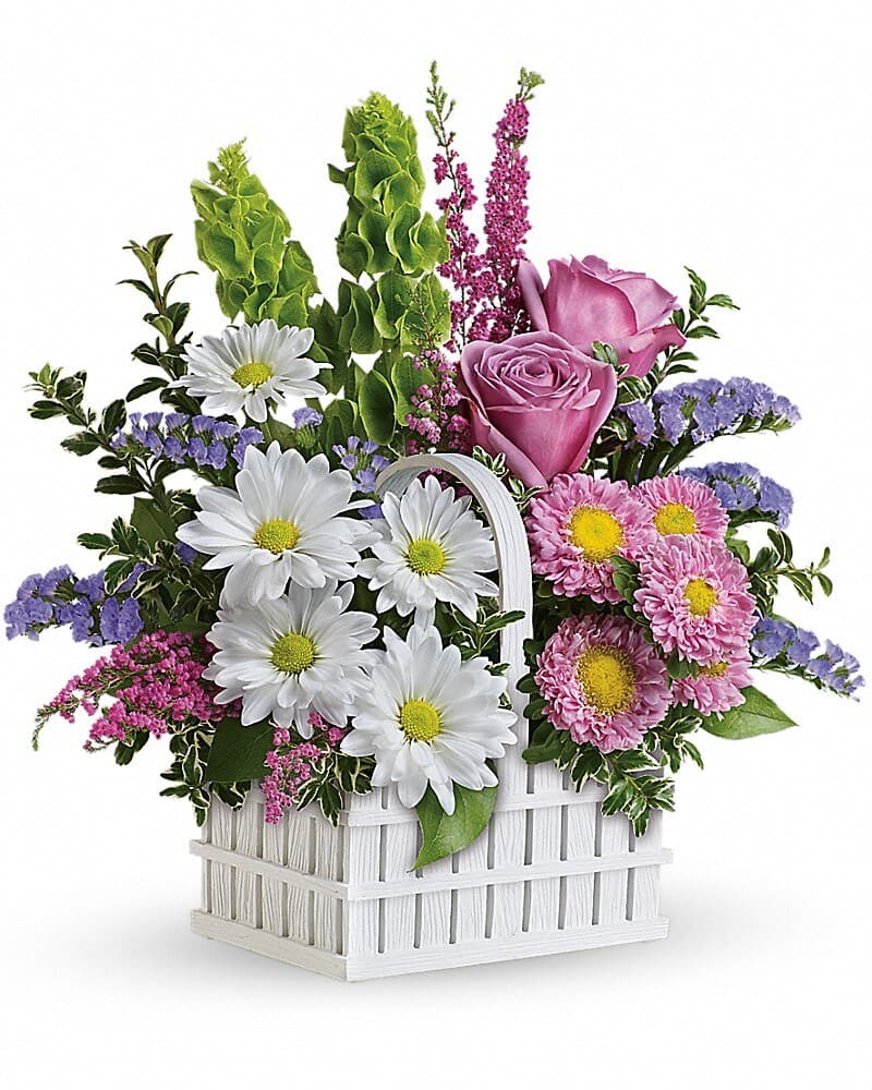 Teleflora's White Picket Bouquet
