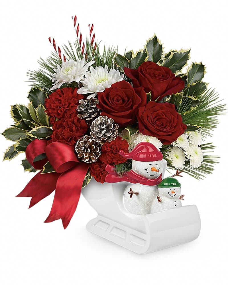 Send a Hug® Snow Much Fun by Teleflora Bouquet