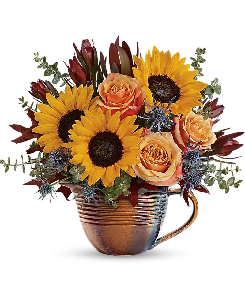 Teleflora's Golden Gratitude Bouquet