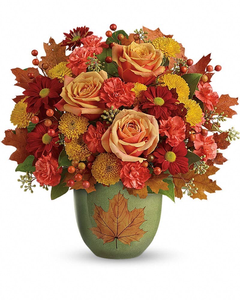 Teleflora's Heart Of Fall Bouquet