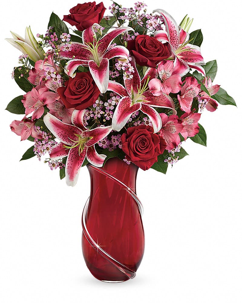 Teleflora's Wrapped With Passion Bouquet