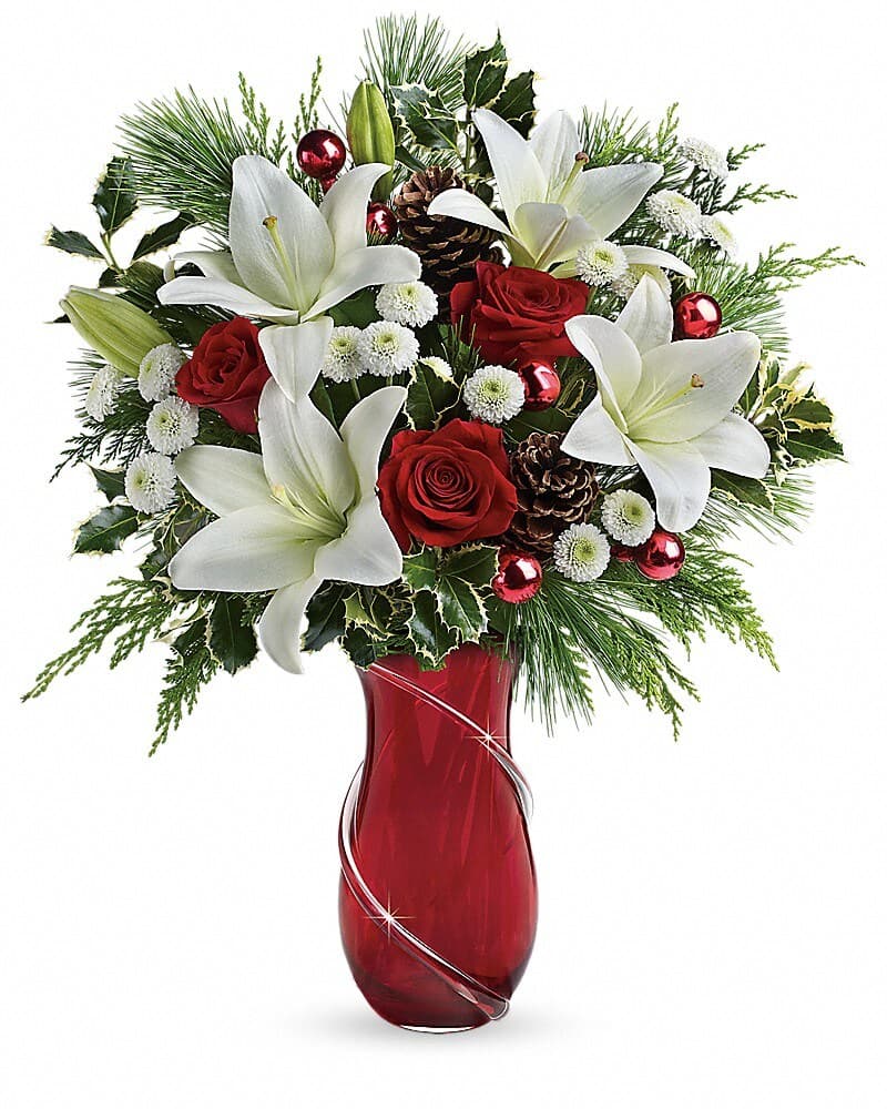 Teleflora's Shimmering Pines Bouquet