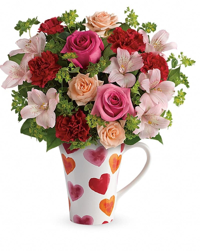 Teleflora's Hearts And Hugs Bouquet