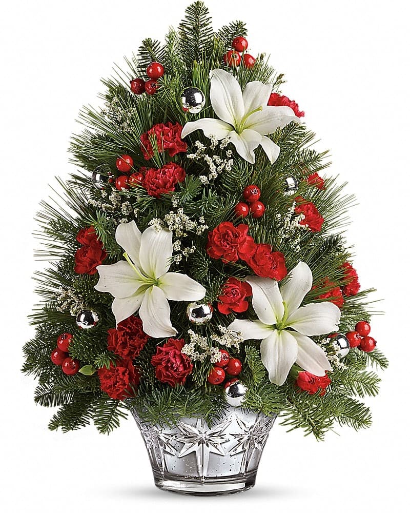 Teleflora's Festive Trimmings Tree