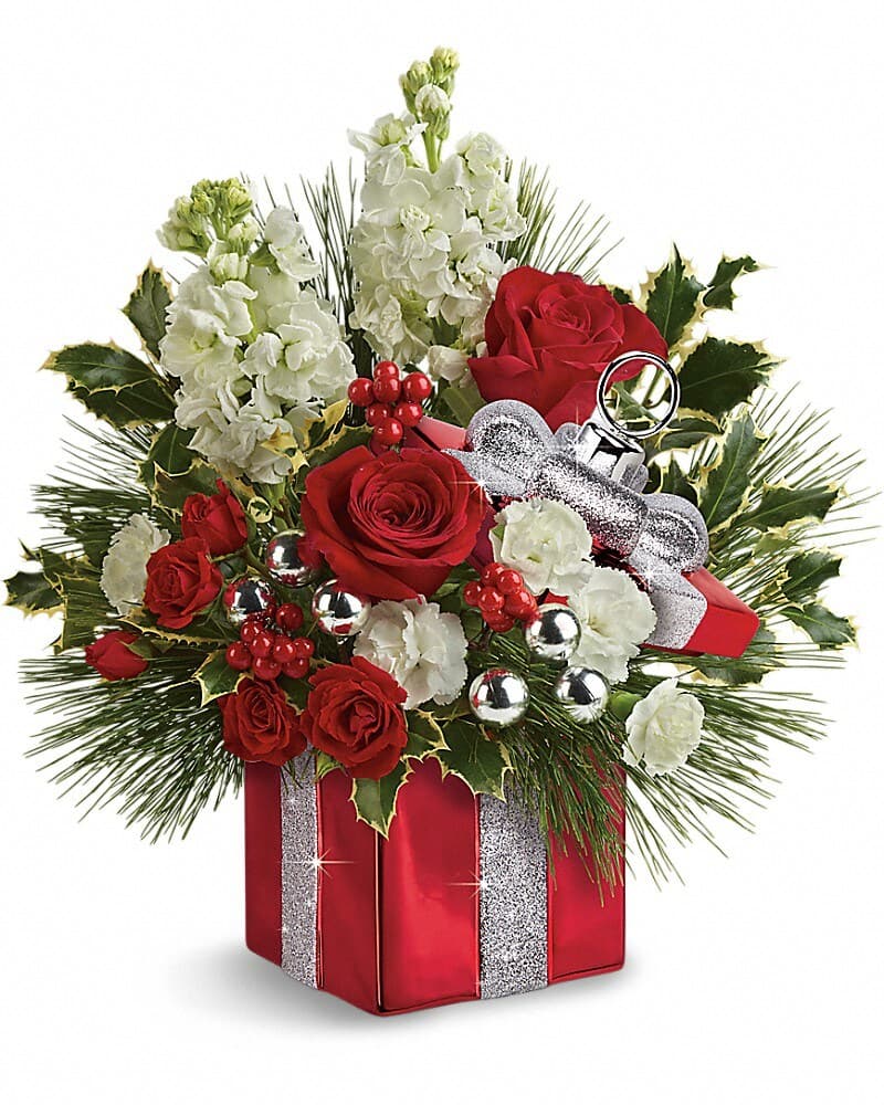 Teleflora's Wrapped In Joy Bouquet