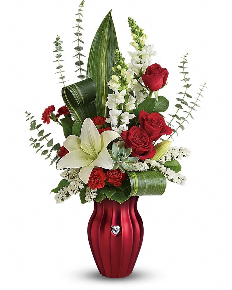 Teleflora's Hearts Aflutter Bouquet