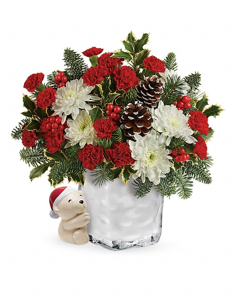 Send a Hug® Bear Buddy Bouquet by Teleflora Bouquet