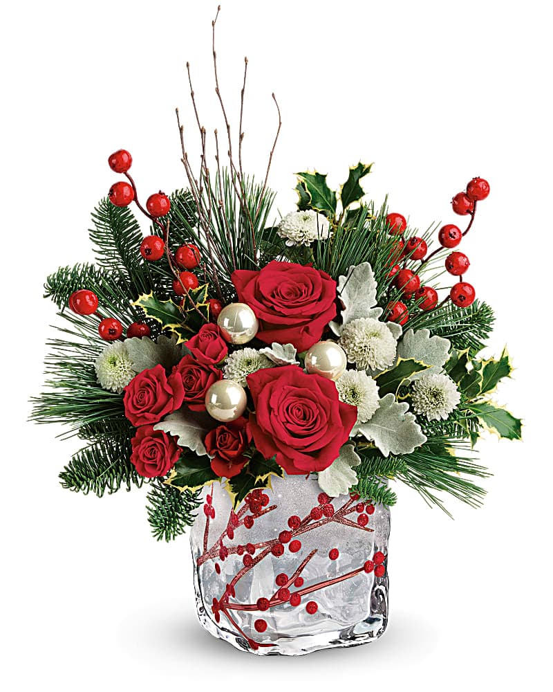 Teleflora's Winterberry Kisses Bouquet