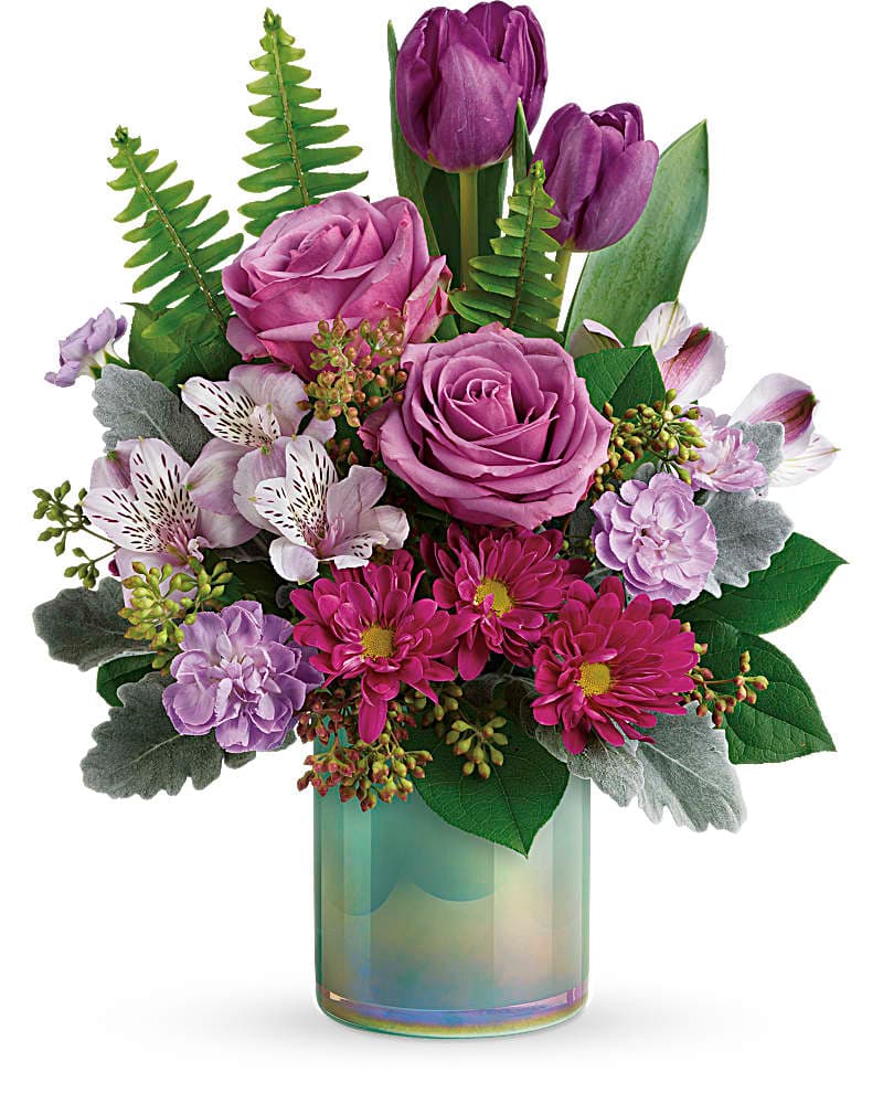 Teleflora's Art Glass Garden Bouquet