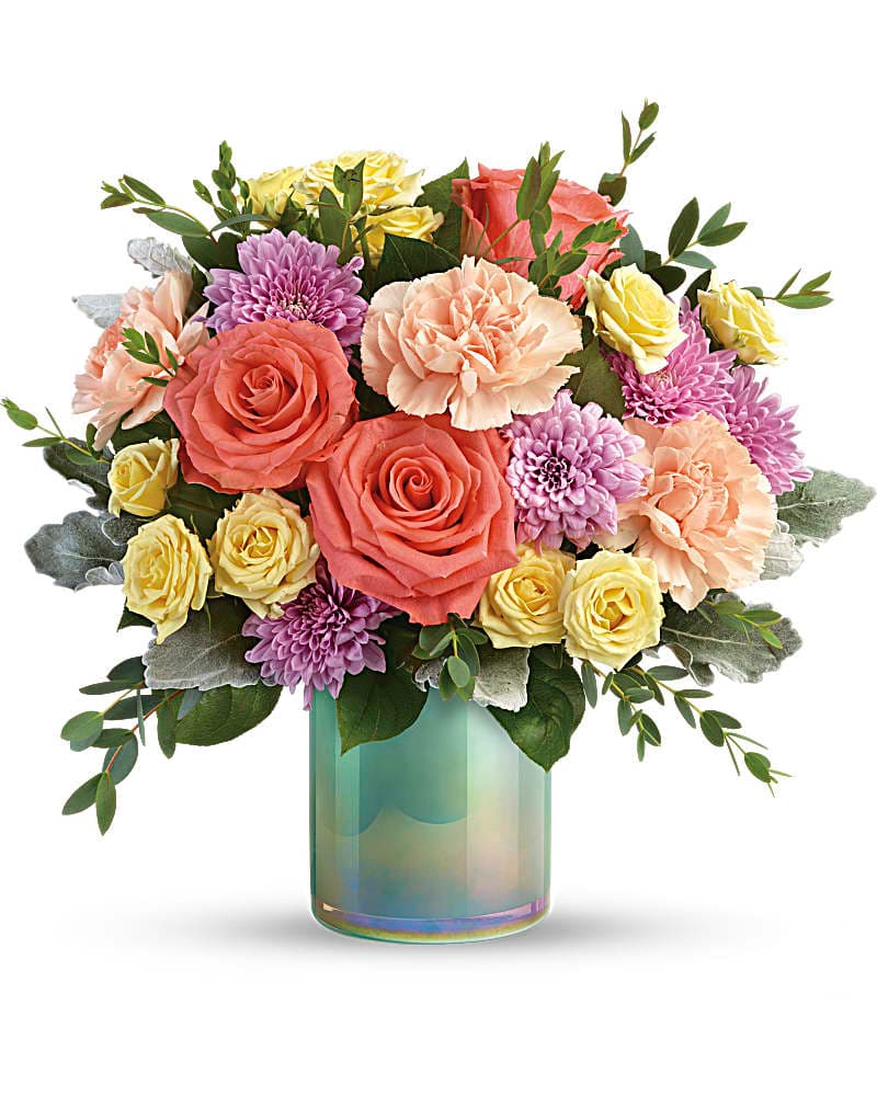 Teleflora's Pastel Shimmer Bouquet