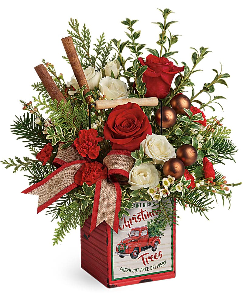 Teleflora's Quaint Christmas Bouquet