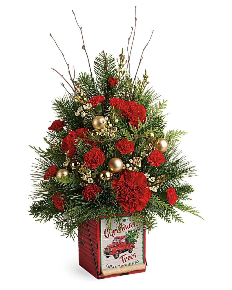 Teleflora's Vintage Greetings Tree