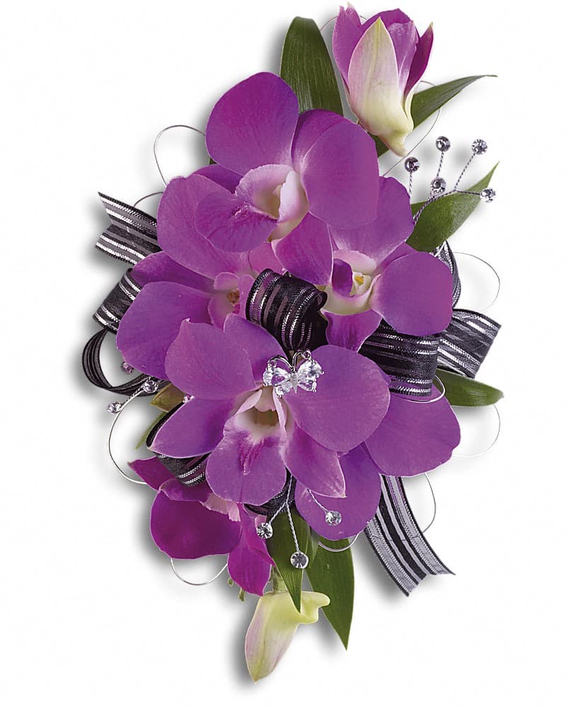 Purple Promise Wristlet Corsage