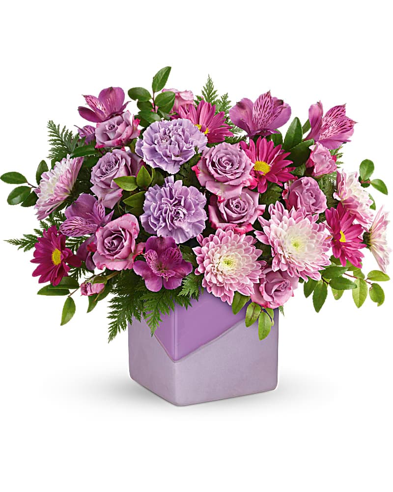 Teleflora's Shades Of Lavender Bouquet