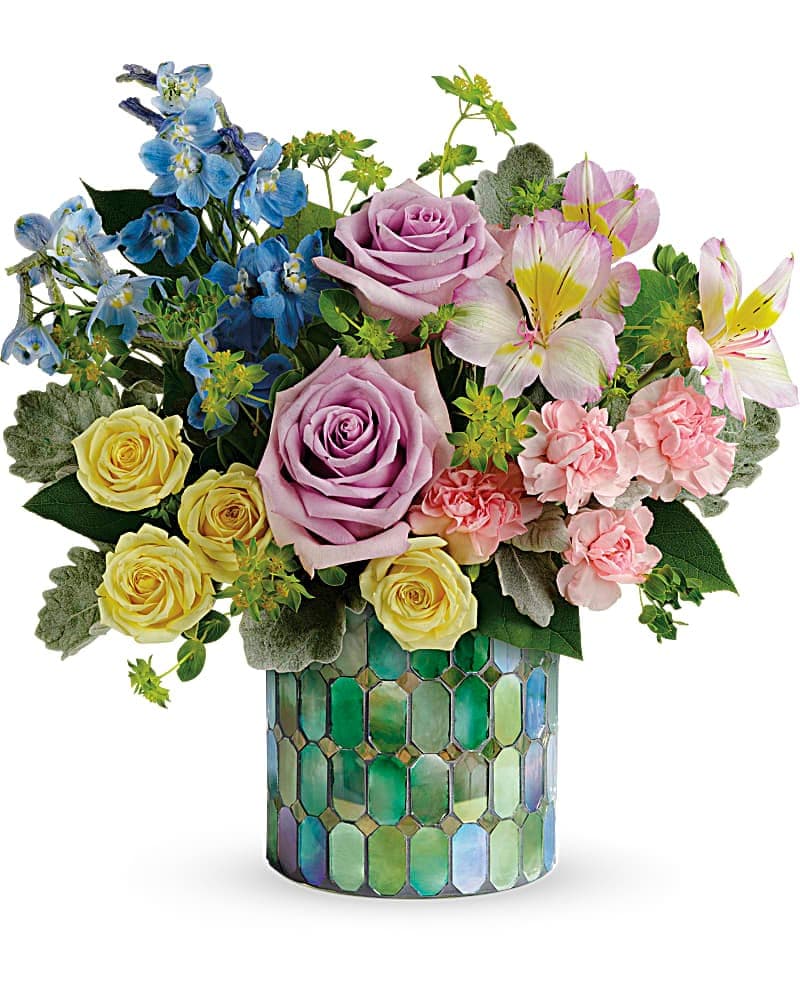 Teleflora's Stained Glass Blooms Bouquet