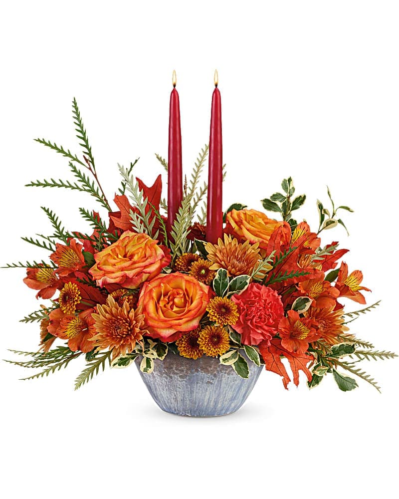 Teleflora's Bountiful Blessings Centerpiece