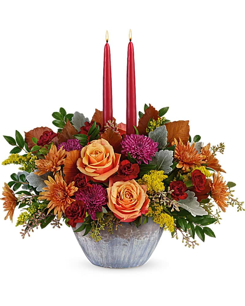 Teleflora's Harvest Jewels Centerpiece