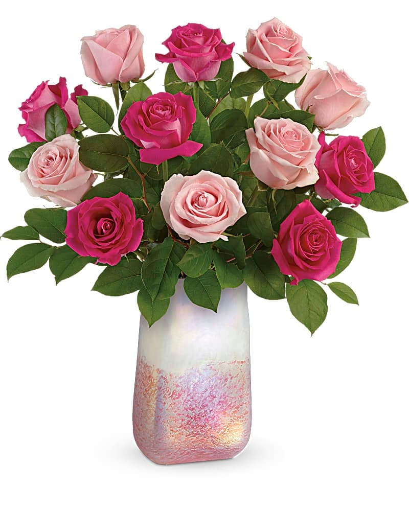 Teleflora's Rose Quartz Kisses Bouquet