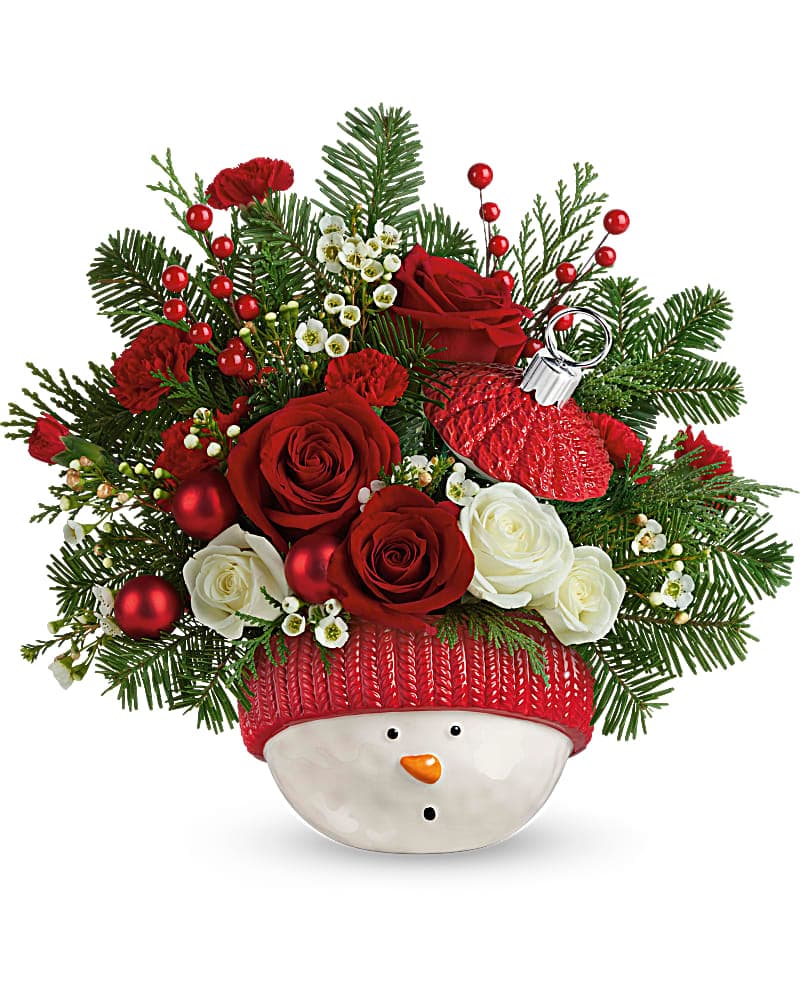 Teleflora's Winter Fun Ornament Bouquet
