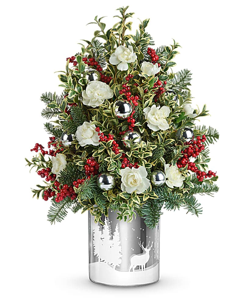 Teleflora's Snowy Wonderland Tree