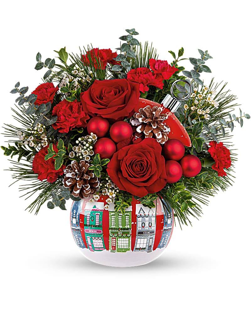Teleflora's Snowy Village Bouquet