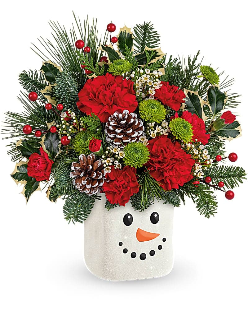 Teleflora's Festive Frosty Bouquet