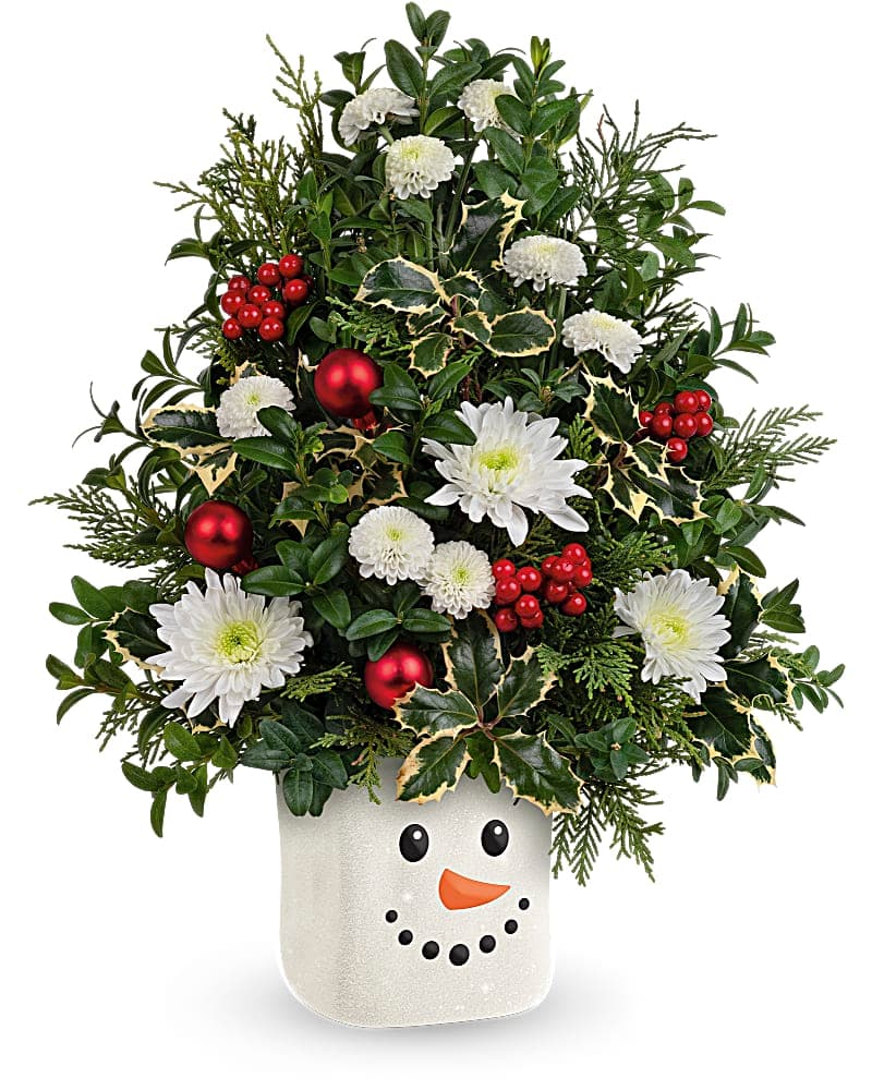 Teleflora's Snowy Surprise Bouquet