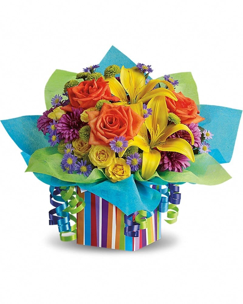 Teleflora's Rainbow Present