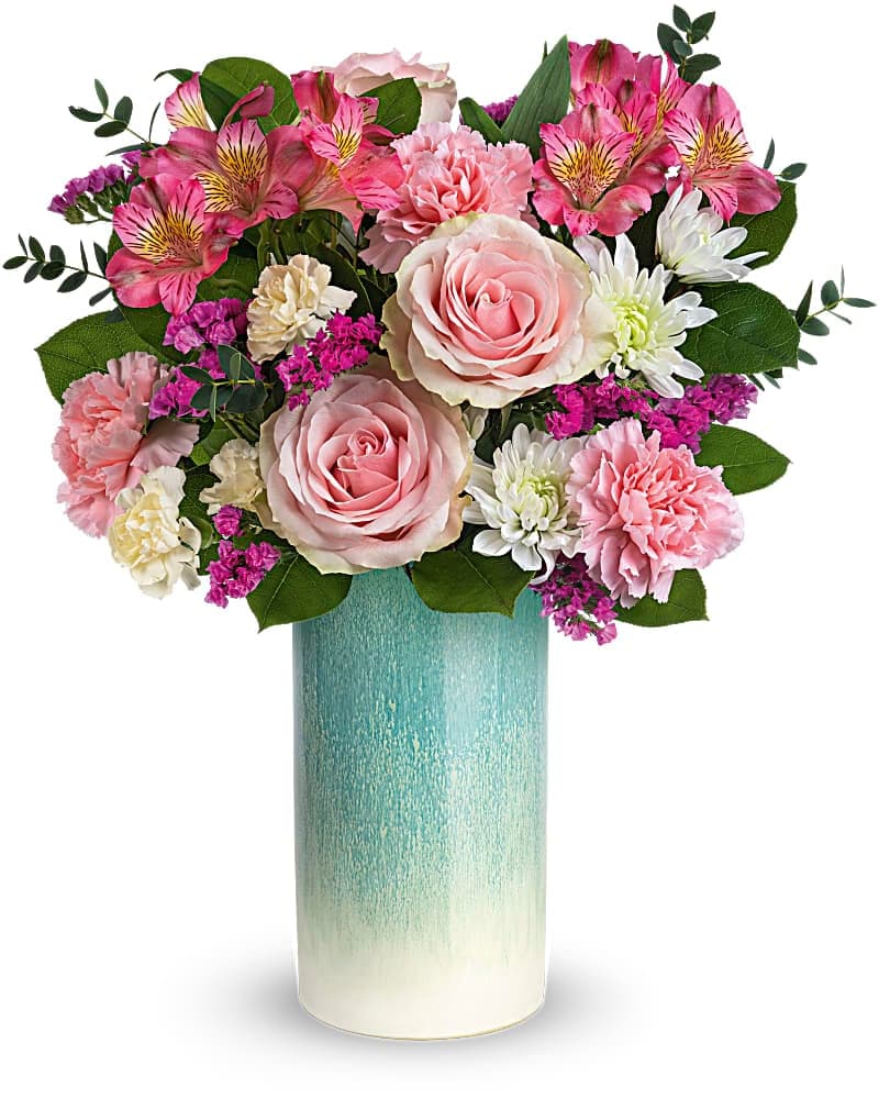 Teleflora's Sweet Aqua Bouquet